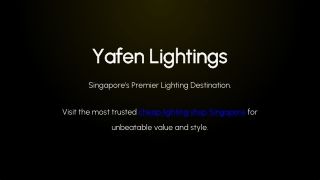 Bright Ideas: LED Lighting Upgrades in Singapore