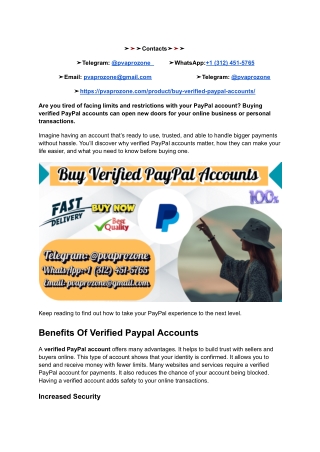 7 Best Site To Buy Verified PayPal Accounts (Aged or New) (222)