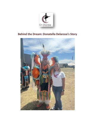 Behind the Dream: Donatella Delarosa’s Story