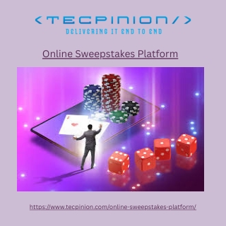Online Sweepstakes Platform – A Complete Solution for Secure, Engaging & Reward-