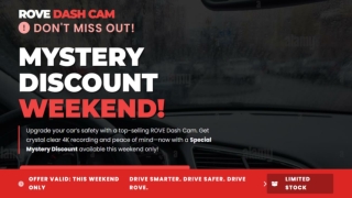 Mystery Discount Weekend!