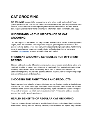CAT GROOMING (1)