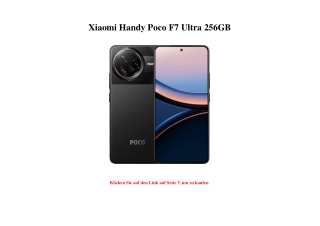 7337 Xiaomi Handy Poco F7 Ultra 256GB