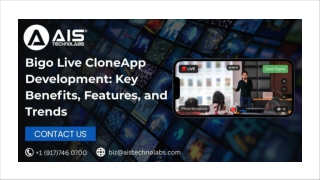 Bigo Live Clone App Development Key Benefits, Features, and Trends