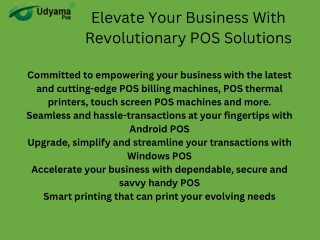 best thermal printer- udyamapos