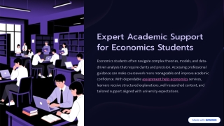 Expert Academic Support for Economics Students