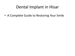 Dental_Implant_in_Hisar_Presentation