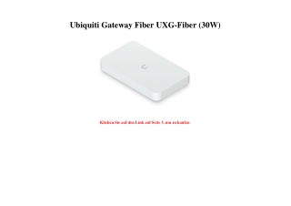 9517 Ubiquiti Gateway Fiber UXG-Fiber  30W
