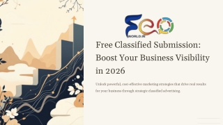 High DA Classified Submission Sites List | Free Classifieds 2025