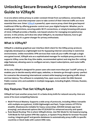 A Comprehensive Guide to V2RayN and V2RayNG for Secure and Flexible Proxy Management (1)