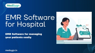 EMR Software for Hospital