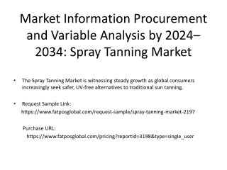 Spray_Tanning_Market_PPT