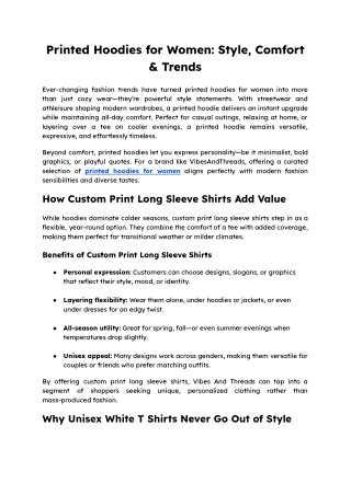 Printed Hoodies for Women_ Style, Comfort & Trends