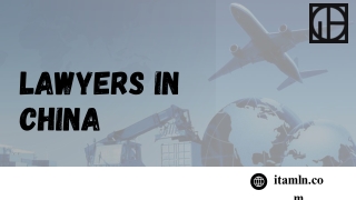 Lawyers in China