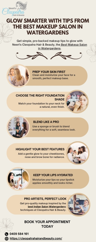 Glow Smarter with Tips from the Best Makeup Salon in Watergardens