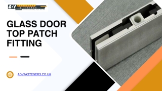 Glass Door Top Patch Fitting