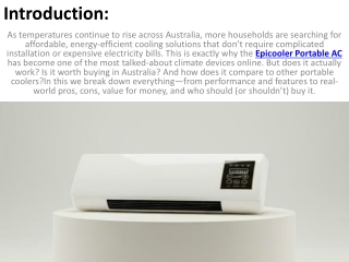 Epicooler Reviews Australia: Is This Portable AC Worth Buying in 2025 Real!