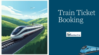 Presentation - Train Ticket Booking