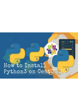 How to Install Python 3 on CentOS 10