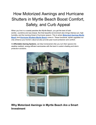 Boost Comfort, Safety, and Curb Appeal