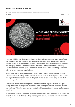 blastgrit.com-What Are Glass Beads