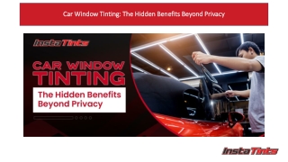 Window Tinting Services That Protect & Enhance Your Car