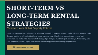 Luxury Villas in Dubai | Premium Homes