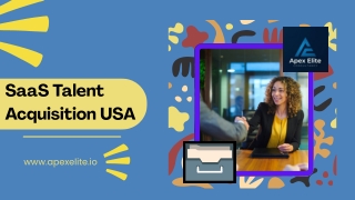 SaaS talent acquisition USA