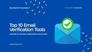 Top Email Verification Tools to Reduce Bounce Rates