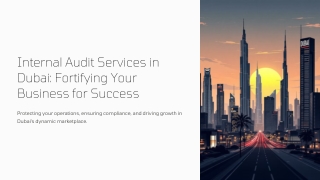 Enhancing Financial Confidence with Expert Internal Audit Solutions