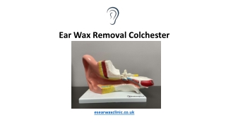 Ear Wax Removal Colchester