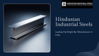 Flat Bright Bar Manufacturer | Hind Steel – Premium Quality Steel Solutions