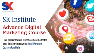 Digital Marketing Course in Panchkula