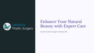 Enhance Your Natural Beauty with Expert Care