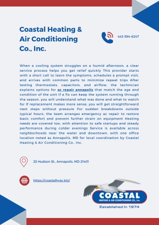 Coastal Heating & Air Conditioning Co., Inc.