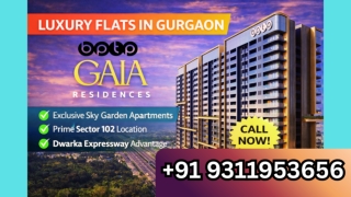 Explore New Launch BPTP GAIA Residences Dwarka Expressway  91 9311953656