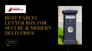 Best Parcel Letter Box for Secure & Modern Deliveries