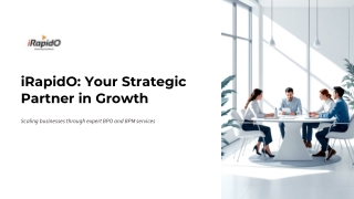 iRapidO: Strategic BPO & BPM Solutions for Global Business Growth