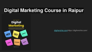 Digital Marketing Course in Raipur