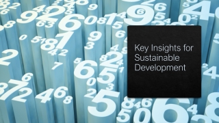 Key Insights for Sustainable Development