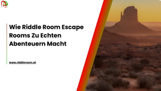 Wie Riddle Room Escape Rooms Zu Echten Abenteuern Macht