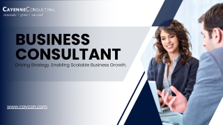 Consulting Company for Business Plan & Strategy Growth