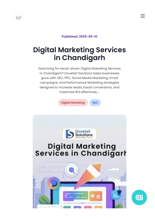 Expert Digital Marketing Company for SEO, Ads & Social Media | Dovetail Solution