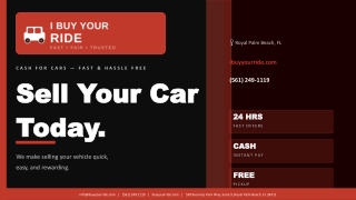 I Buy Your Ride