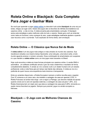 Roleta Online e Blackjack_ Guia Completo Para Jogar e Ganhar Mais (1)