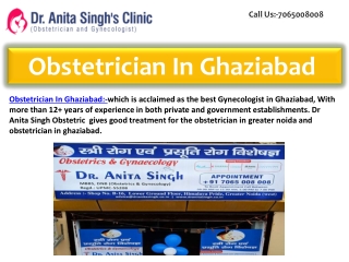 obstetrician in ghaziabad