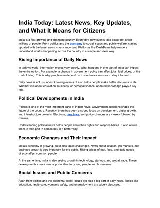 India Today_ Latest News, Key Updates, and What It Means for Citizens