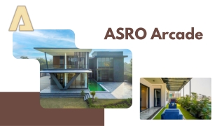 ASRO Arcade – Architecture Company Dubai  Best Architecture Firms Dubai for Commercial Design