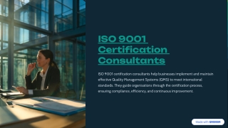 ISO 9001 Certification Consultants | Complete Guide