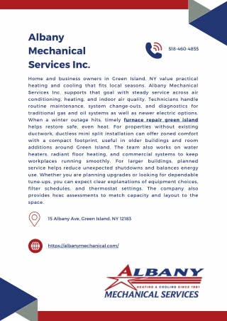 Albany Mechanical Services Inc.